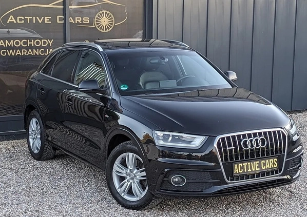 Audi Q3 cena 64999 przebieg: 184125, rok produkcji 2013 z Bełżyce małe 436